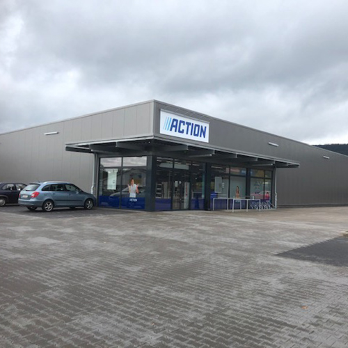 Projekt E GmbH - Projektentwicklung und Immobilieninvestment - Einzelhandel Action in Rinteln