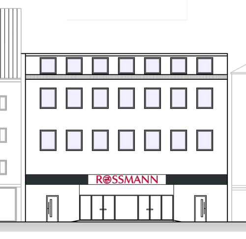 Projekt E GmbH - Projektentwicklung und Immobilieninvestment Drogeriemarkt Rossmann in Oberhausen